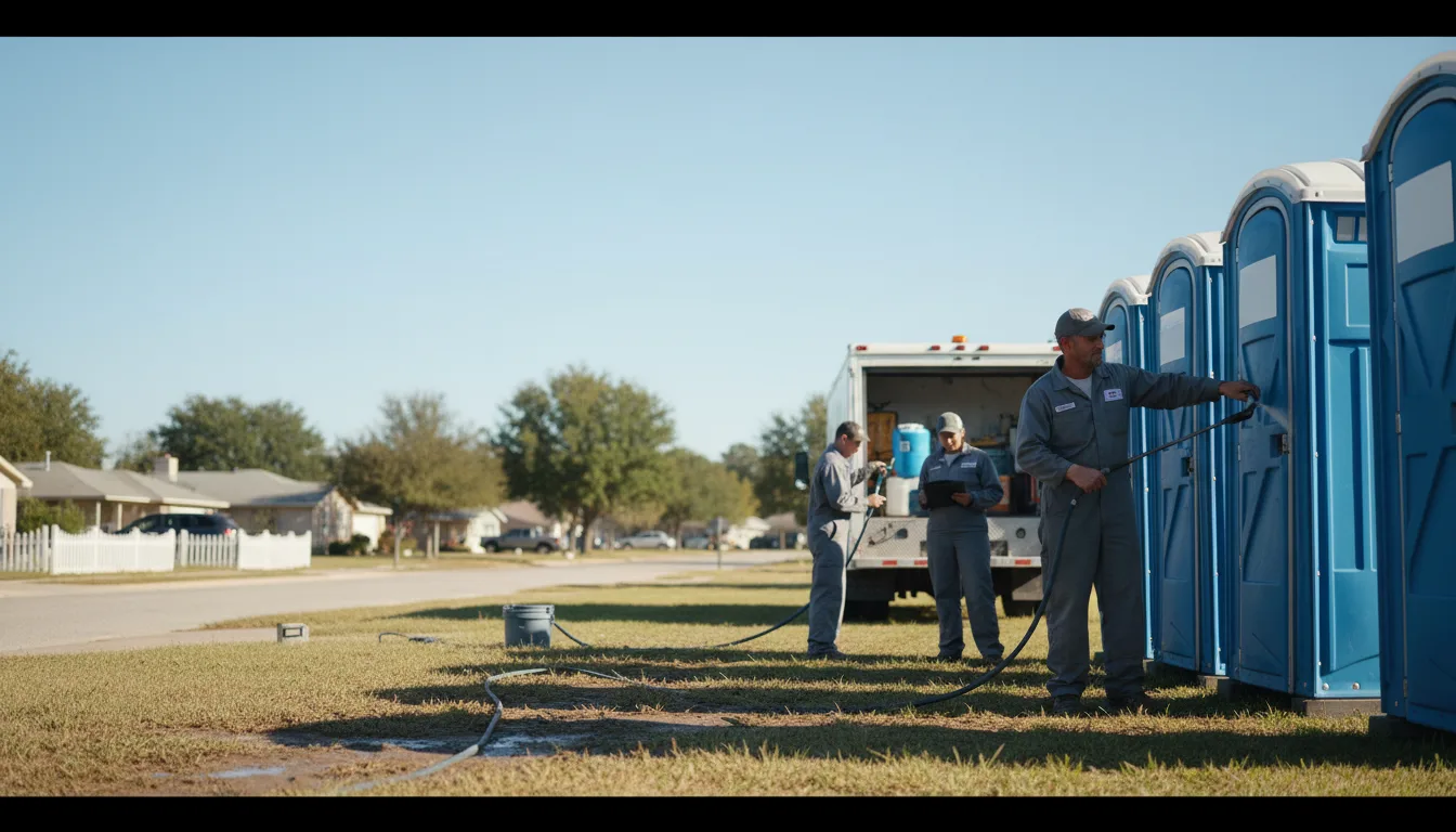 Long-Term Portable Toilet Rental in Meriden, IA near me